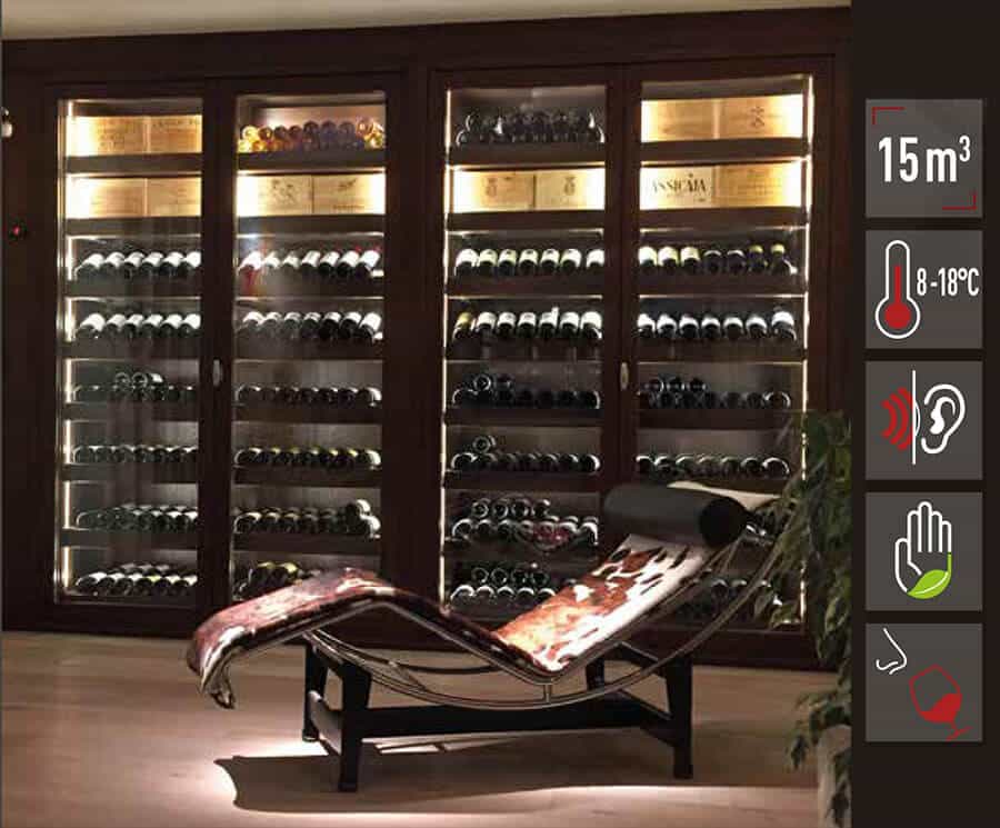 Weinkeller Kühlung mit dem Fondis WineMaster ARM15X GÜNTHER Kälte